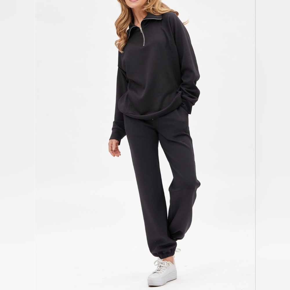 #61884 🛑XL Quarter Zip Pullover+Jogger Modal 2pc Set - Picture 8 of 13